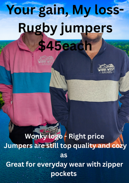 Rugby Jumpers - Zipper Pockets